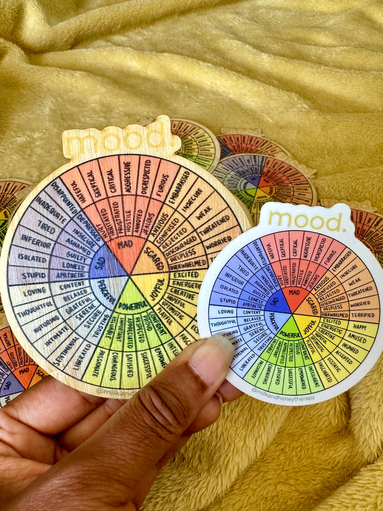 big bamboo feelings wheel sticker