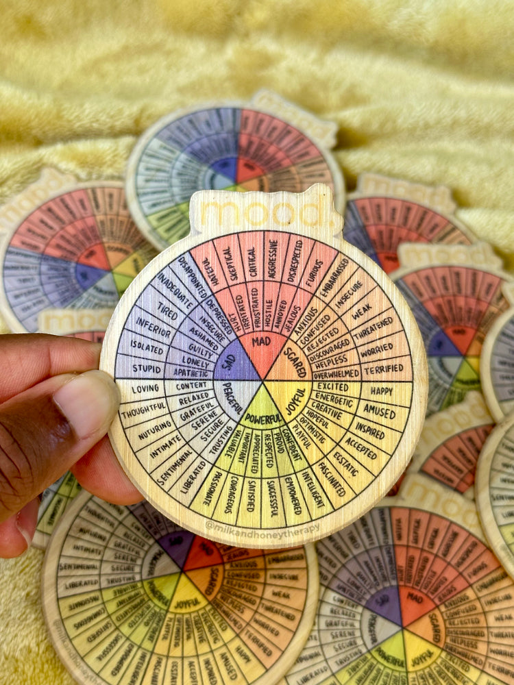 mini bamboo feelings wheel sticker